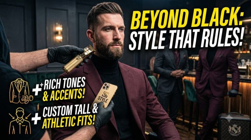 Beyond the Black Suit: How to Rock Rich Tones and Sharp Details