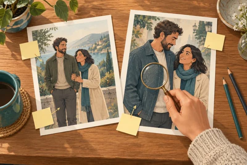 How to Ask for Useful Feedback on an AI-Assisted Photo